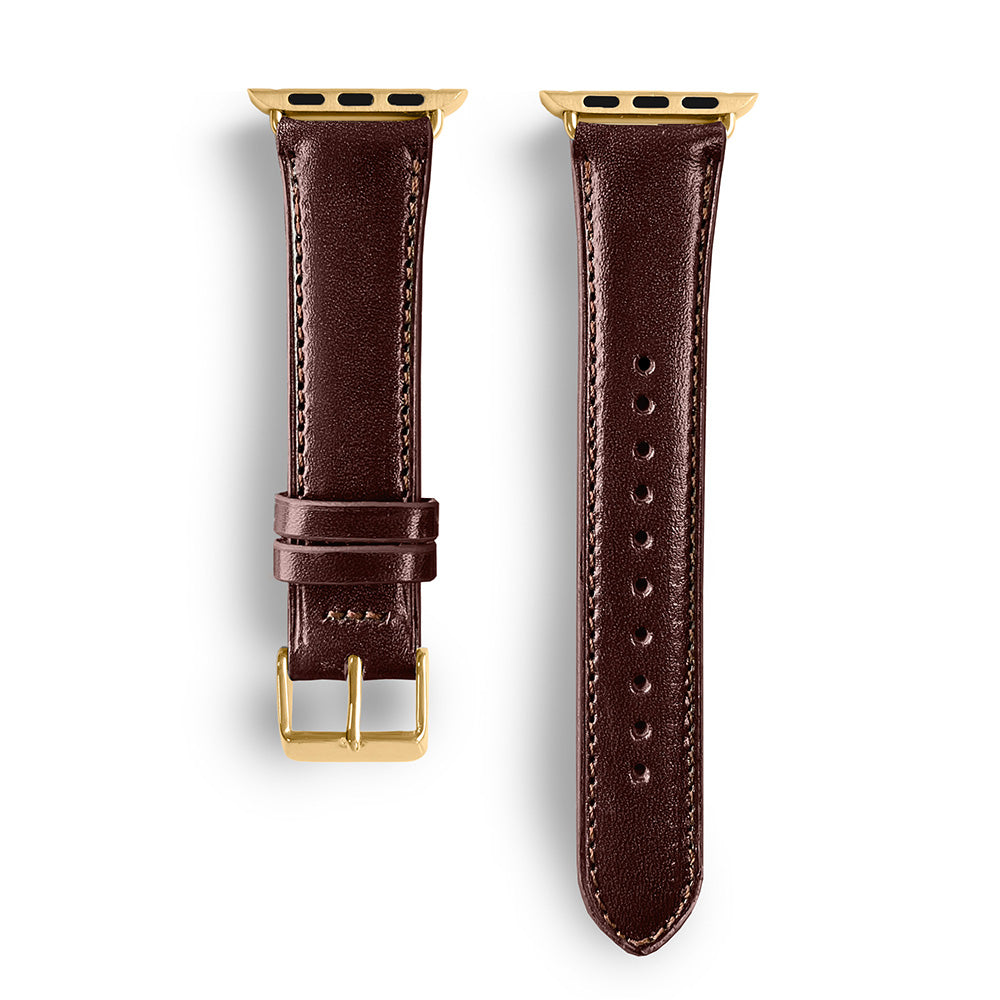 Intemporel | Glattes Echtlederarmband