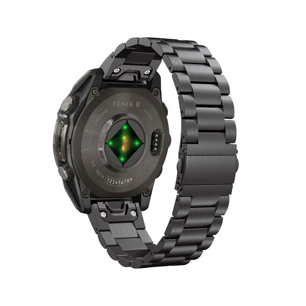 Quick-Fit Armband | 22mm (Edelstahl-Glieder) - 2 Farben
