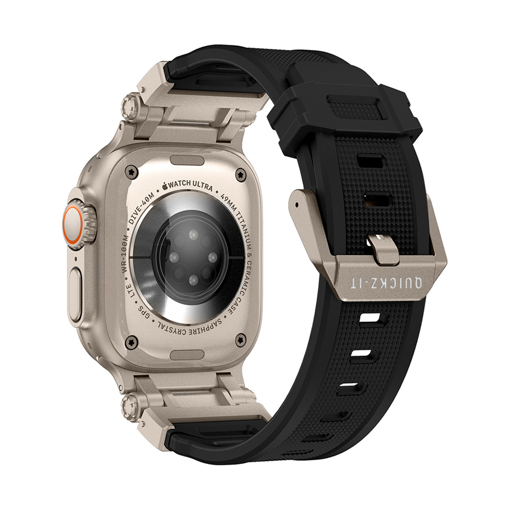 Aegis | Silikon & Titan Armband