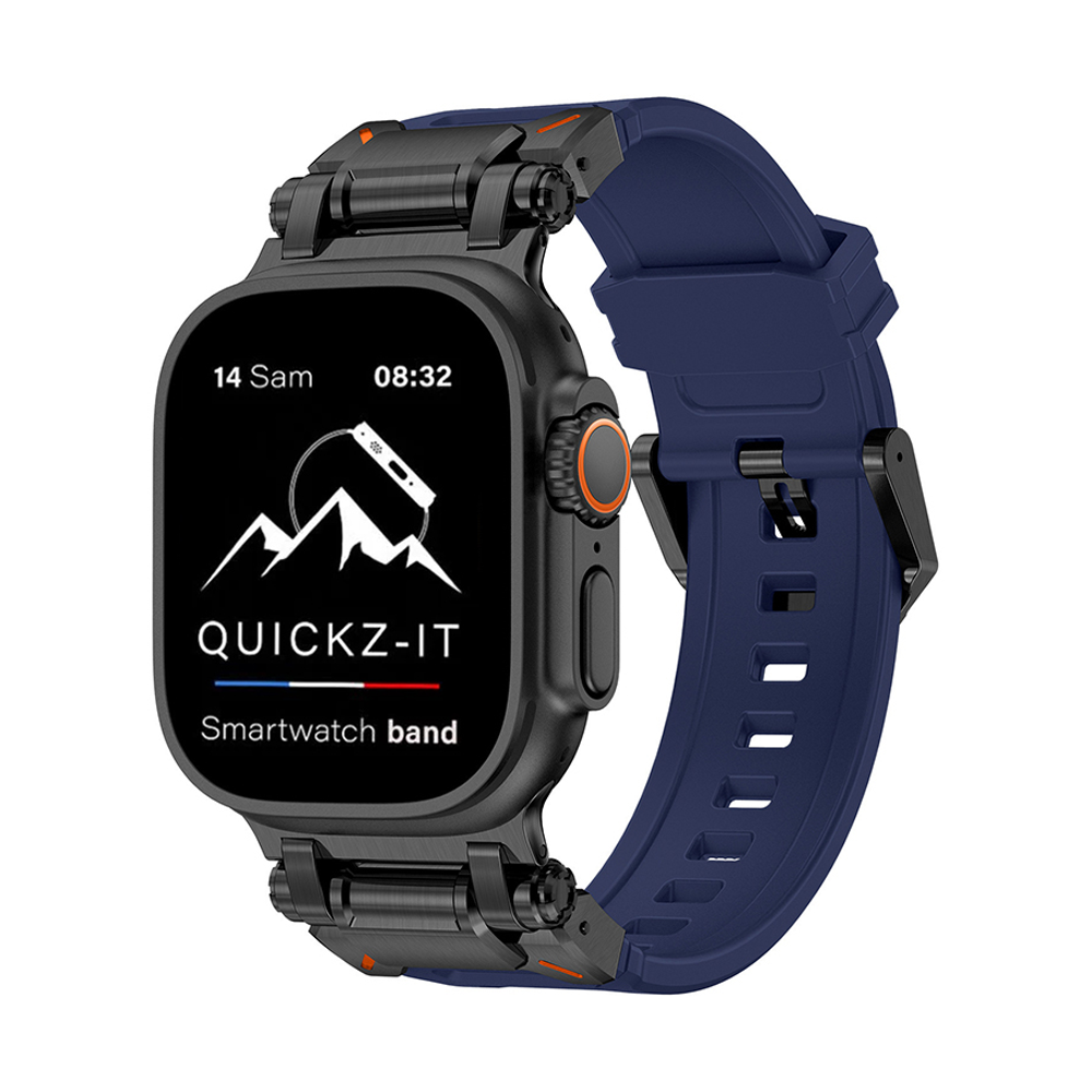 Aegis | Silikon & Titan Armband
