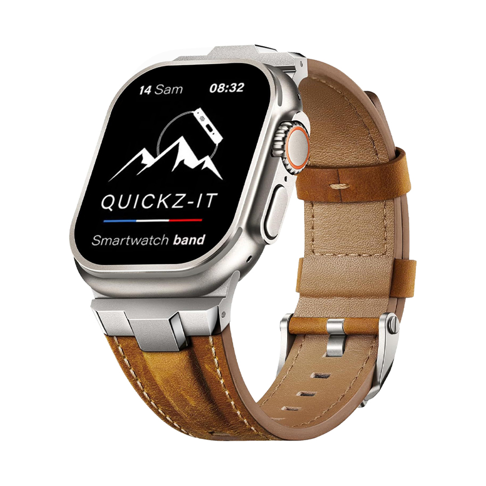 Legend | Leder & Titan Armband