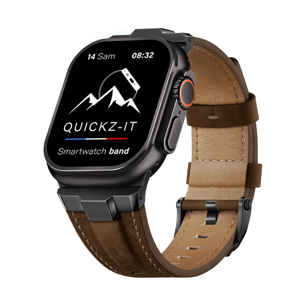 Legend | Leder & Titan Armband