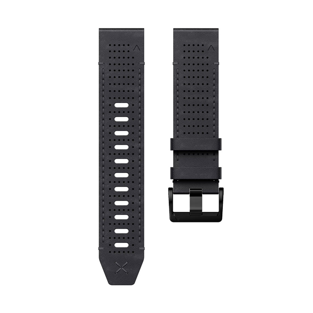 Quick-Fit Armband | 22mm (Performance-Leder) - Schwarz
