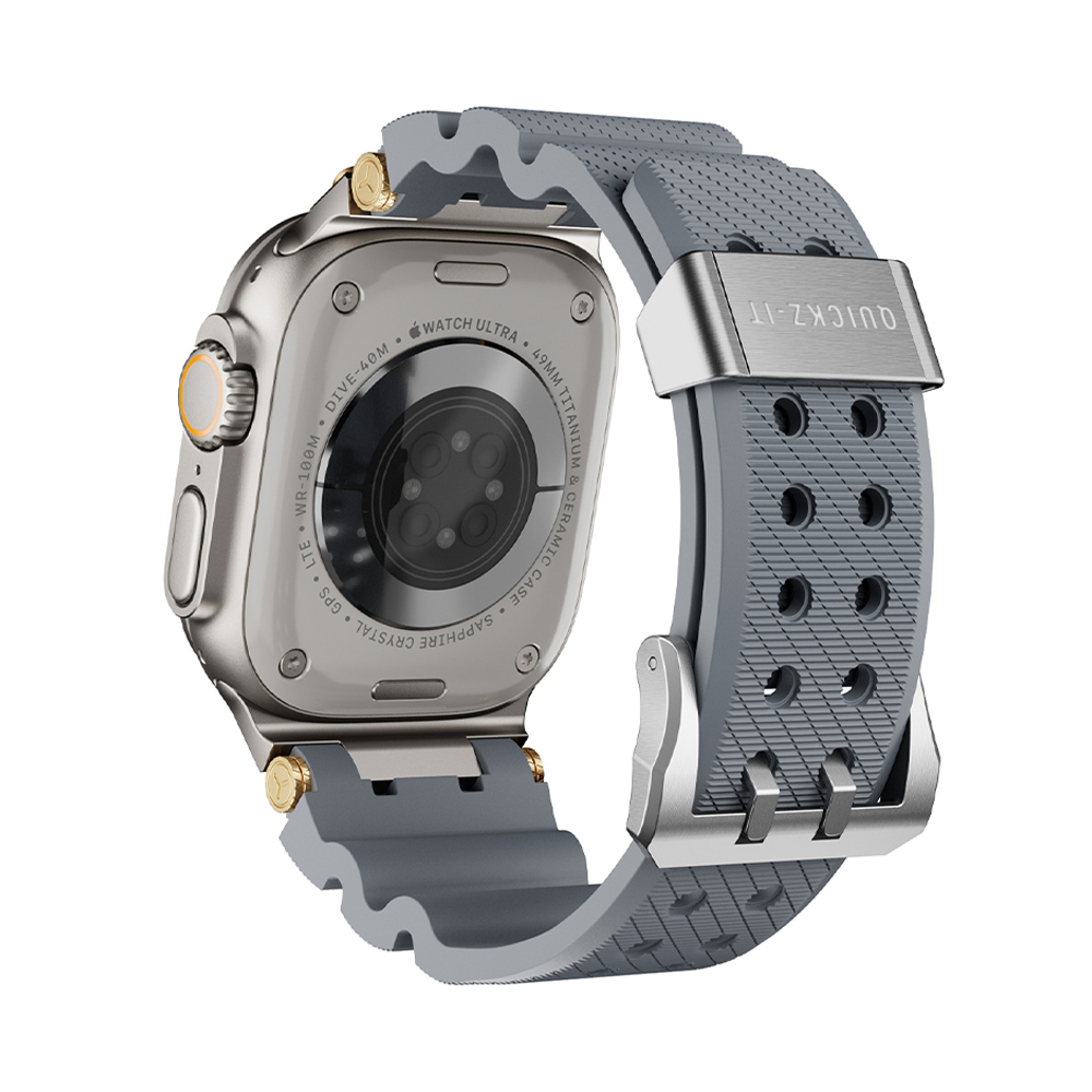 Graal | Silikonarmband & vergoldeter Edelstahl