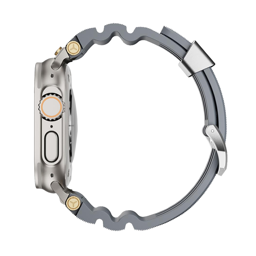 Graal | Silikonarmband & vergoldeter Edelstahl