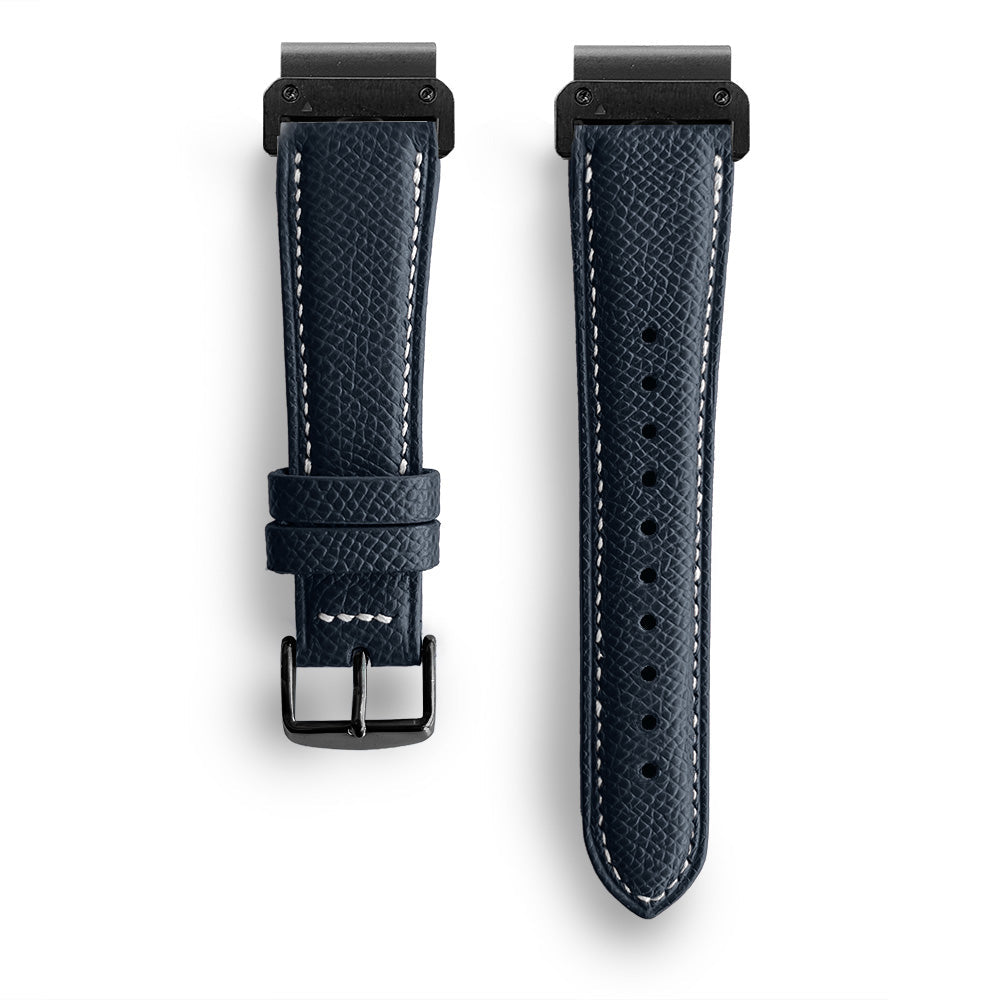 Chromatique - Quick-Fit Armband | 22mm (Genarbtes Echtleder)
