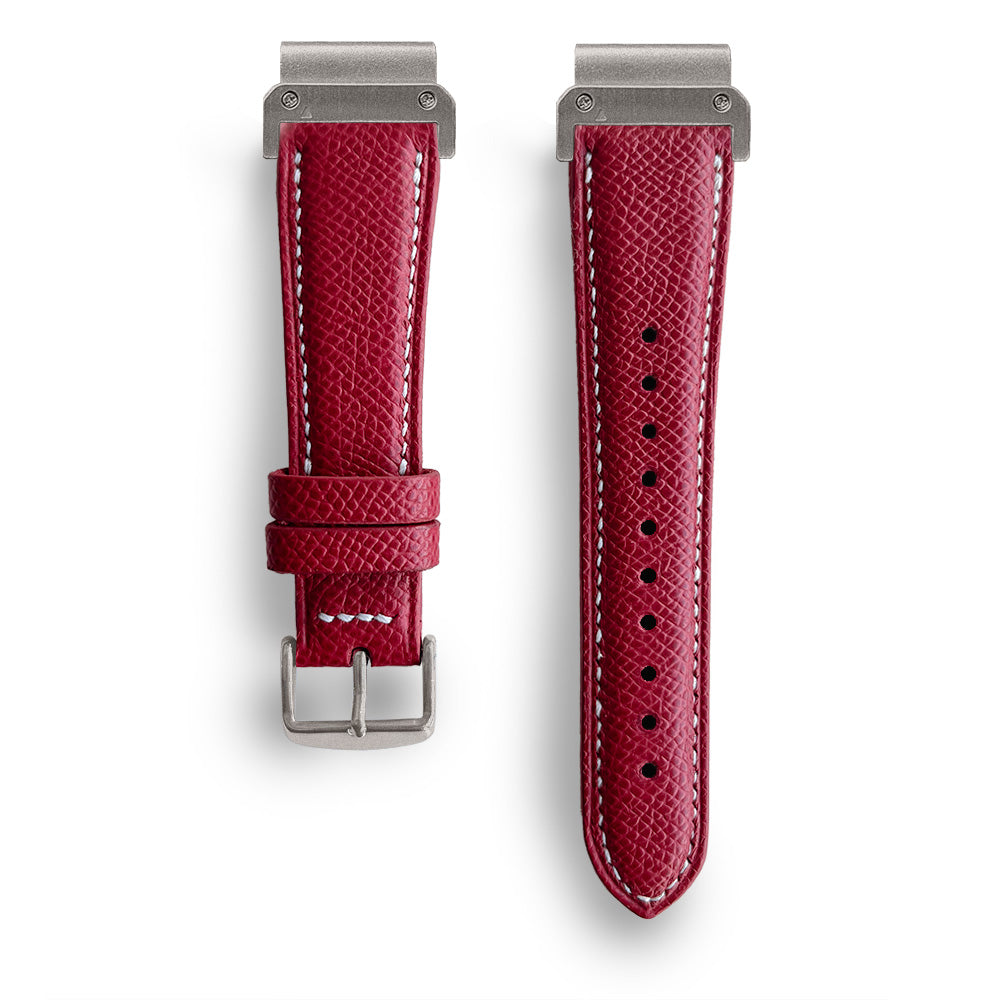 Chromatique - Quick-Fit Armband | 22mm (Genarbtes Echtleder)