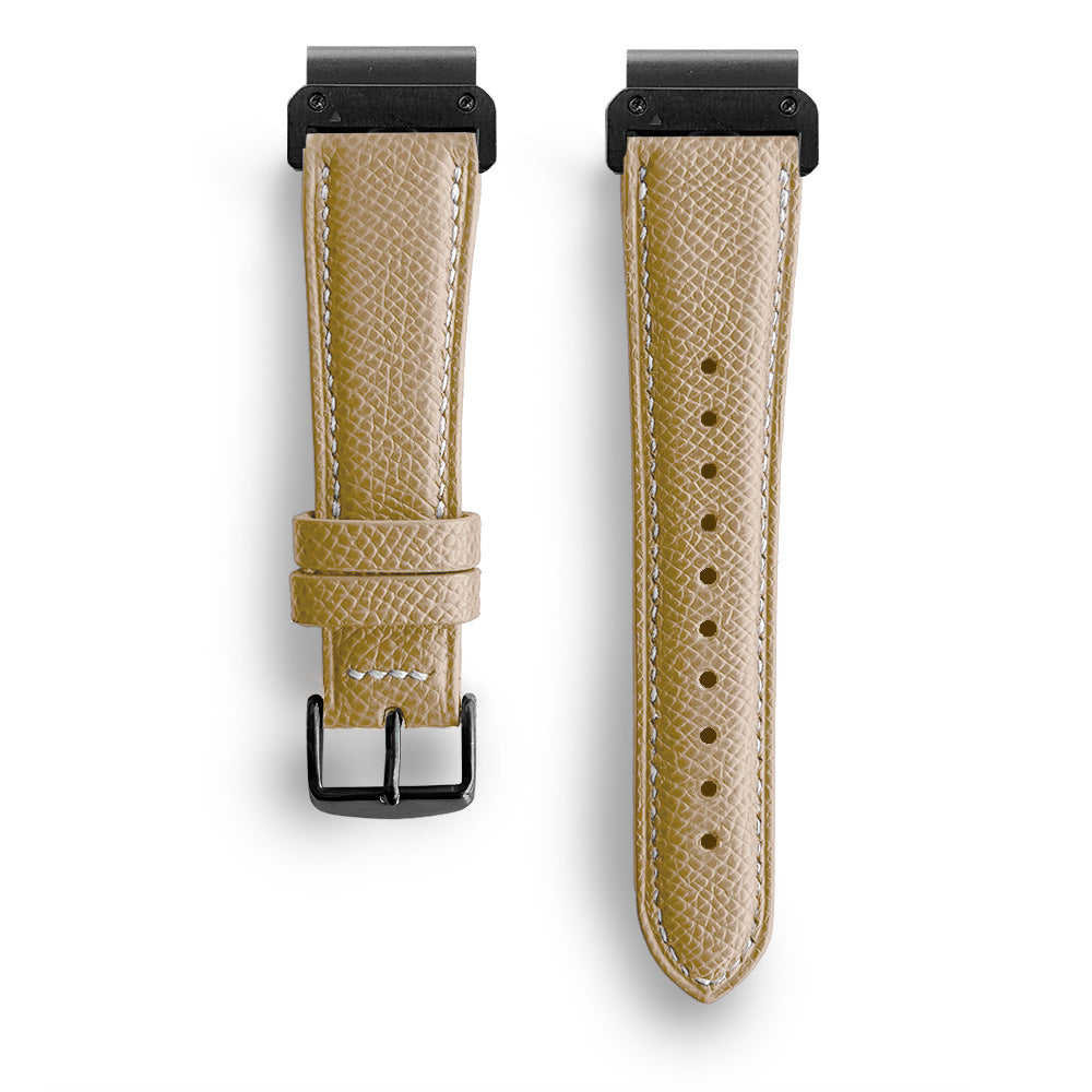 Chromatique - Quick-Fit Armband | 22mm (Genarbtes Echtleder)