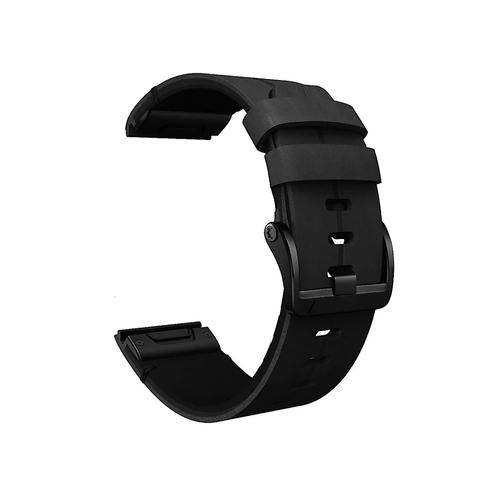 Quick-Fit Armband | 22mm (Echtleder & Titan) - 2 Farben
