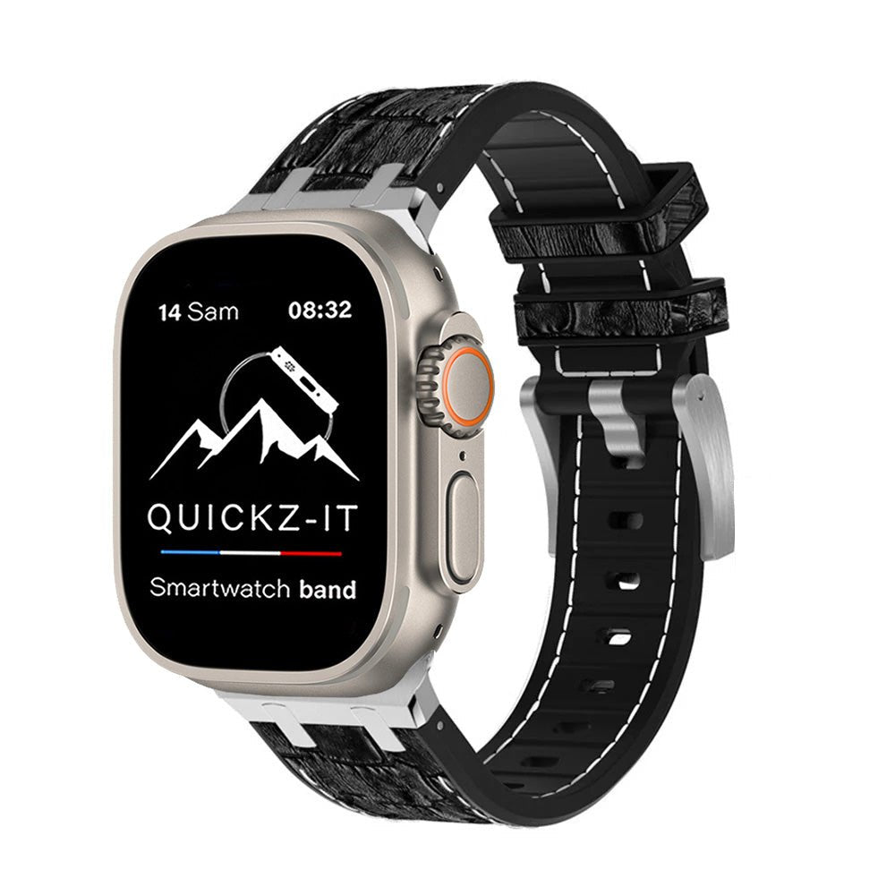 Crocodile | Bracelet Cuir véritable - quickz - it