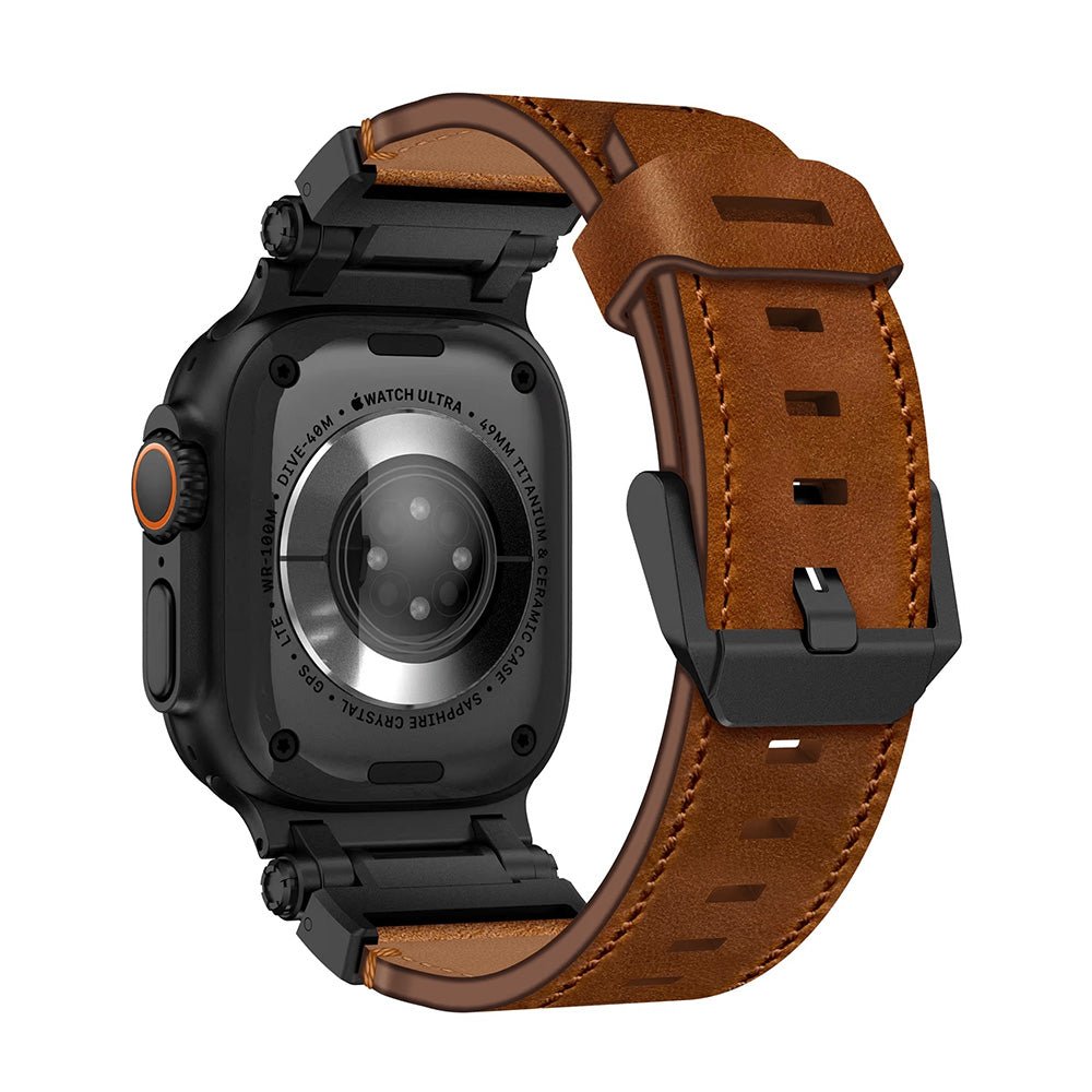 Eternel | Bracelet Cuir & Titane - quickz - it