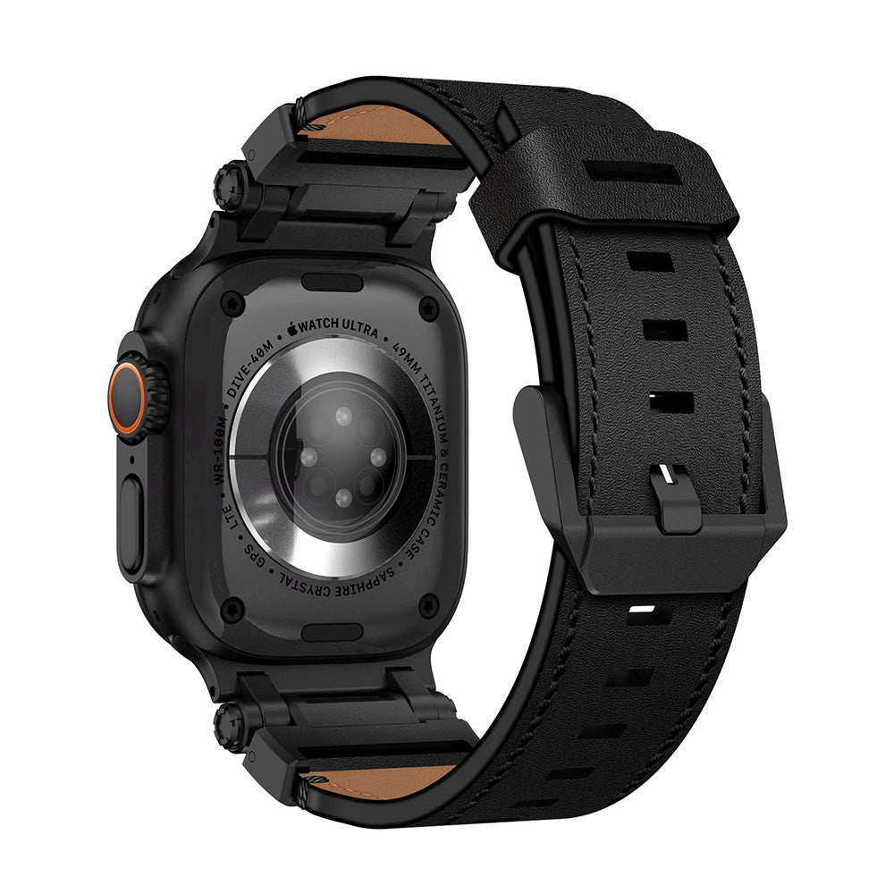 Eternel | Bracelet Cuir & Titane - quickz - it