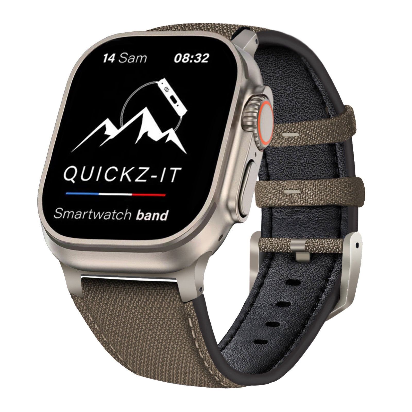 Crossgrain | Leder- & Nylonarmband