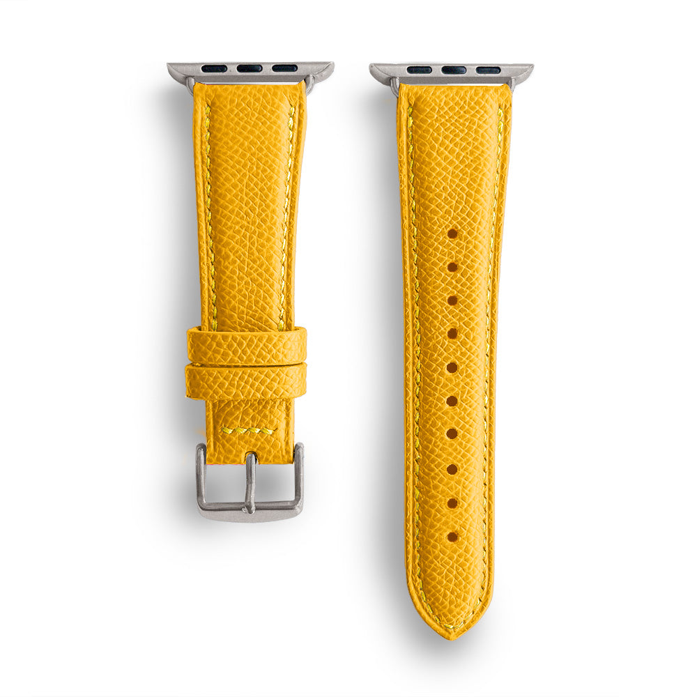 Chromatique | Genarbtes Echtlederarmband