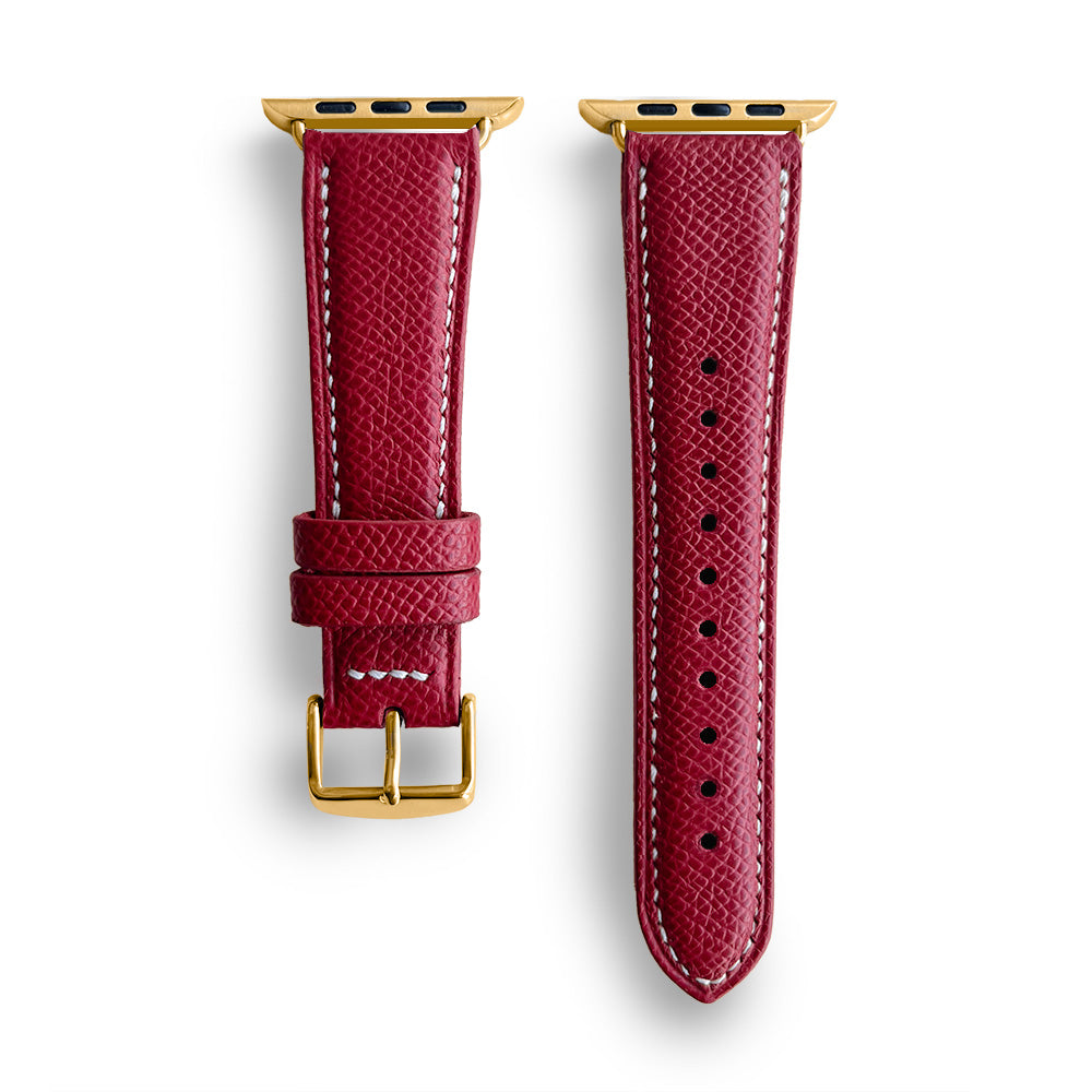 Chromatique | Genarbtes Echtlederarmband