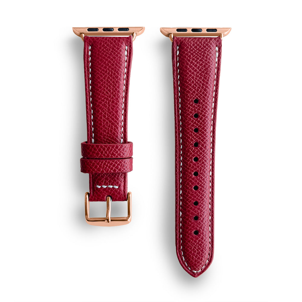 Chromatique | Genarbtes Echtlederarmband