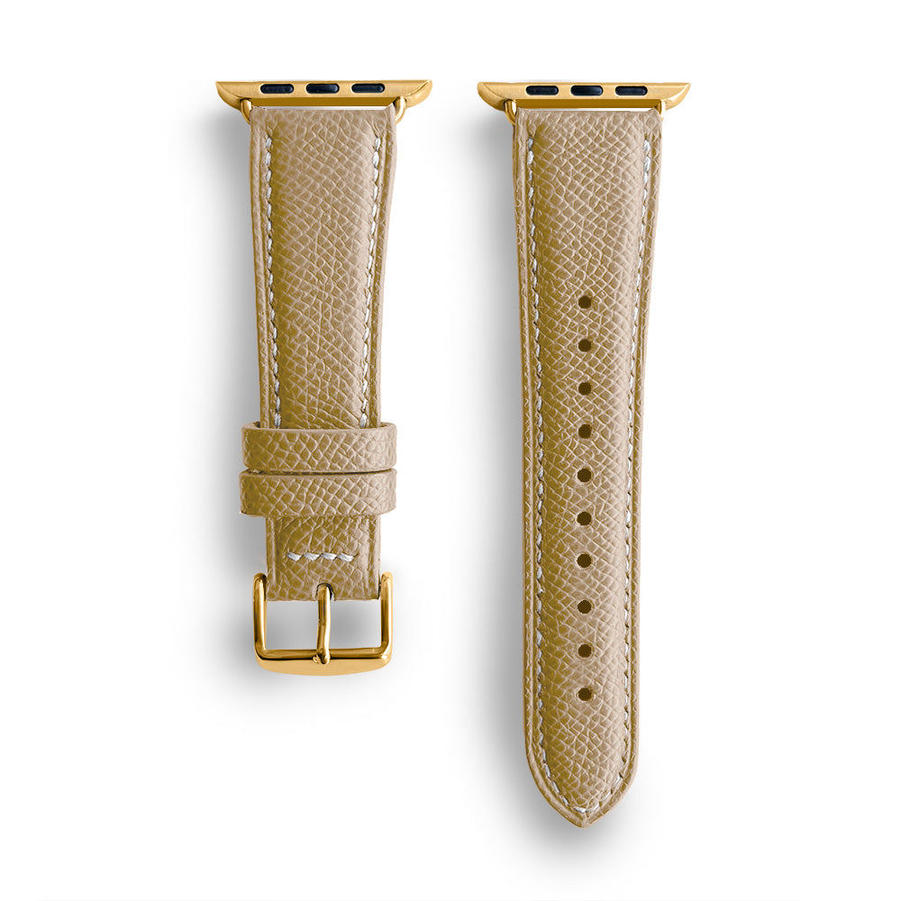 Chromatique | Genarbtes Echtlederarmband