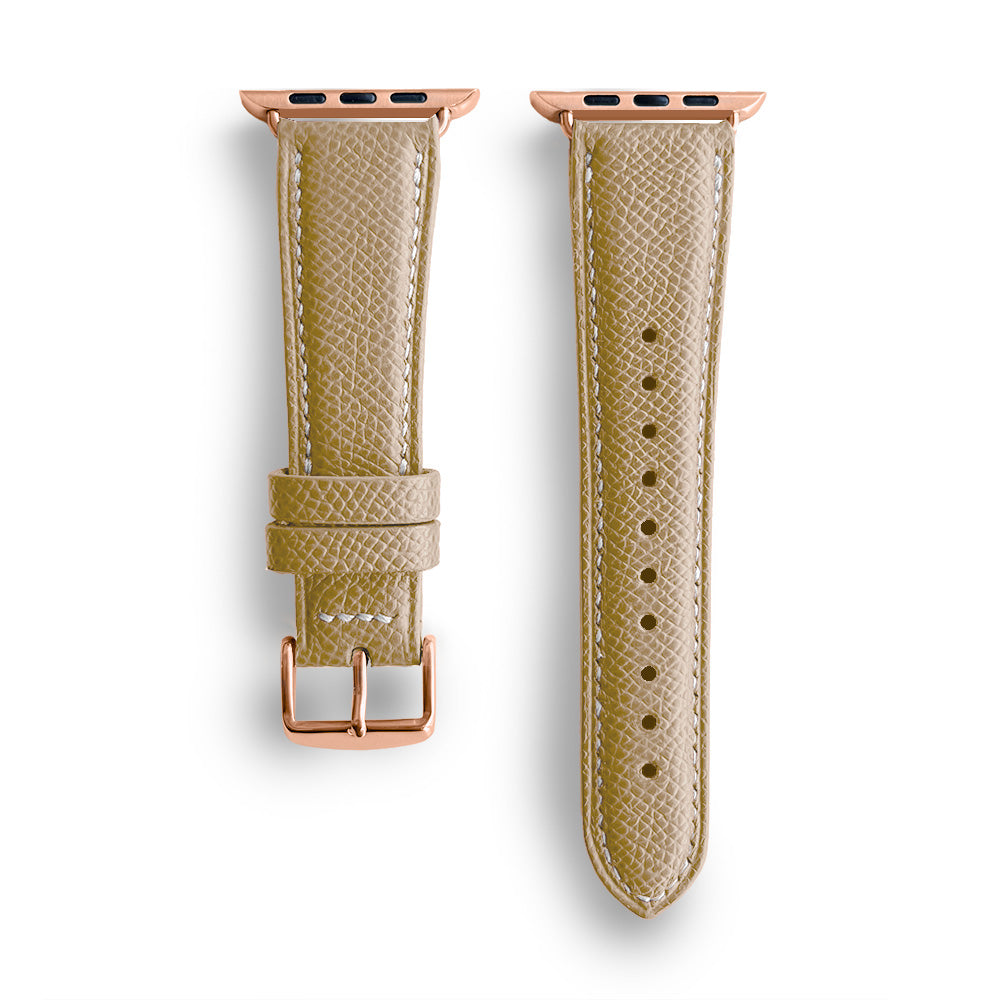 Chromatique | Genarbtes Echtlederarmband