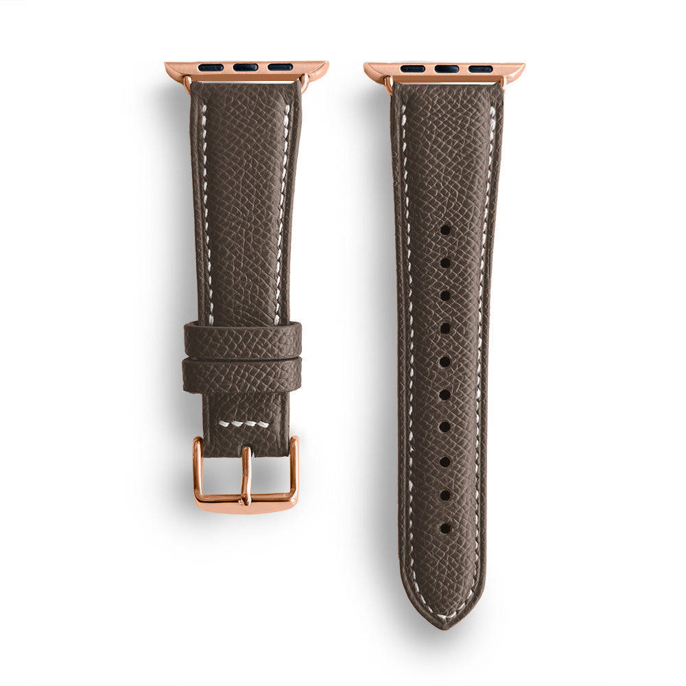 Chromatique | Genarbtes Echtlederarmband