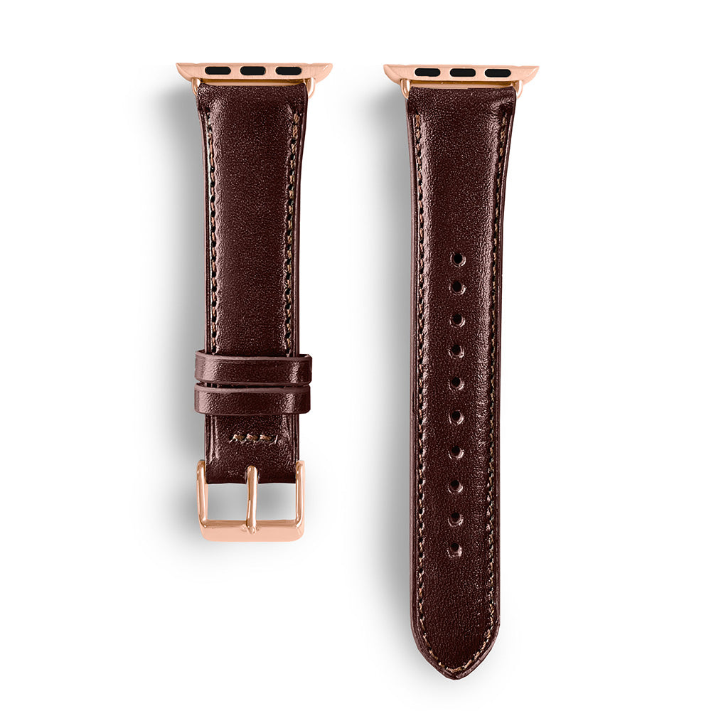 Intemporel | Glattes Echtlederarmband