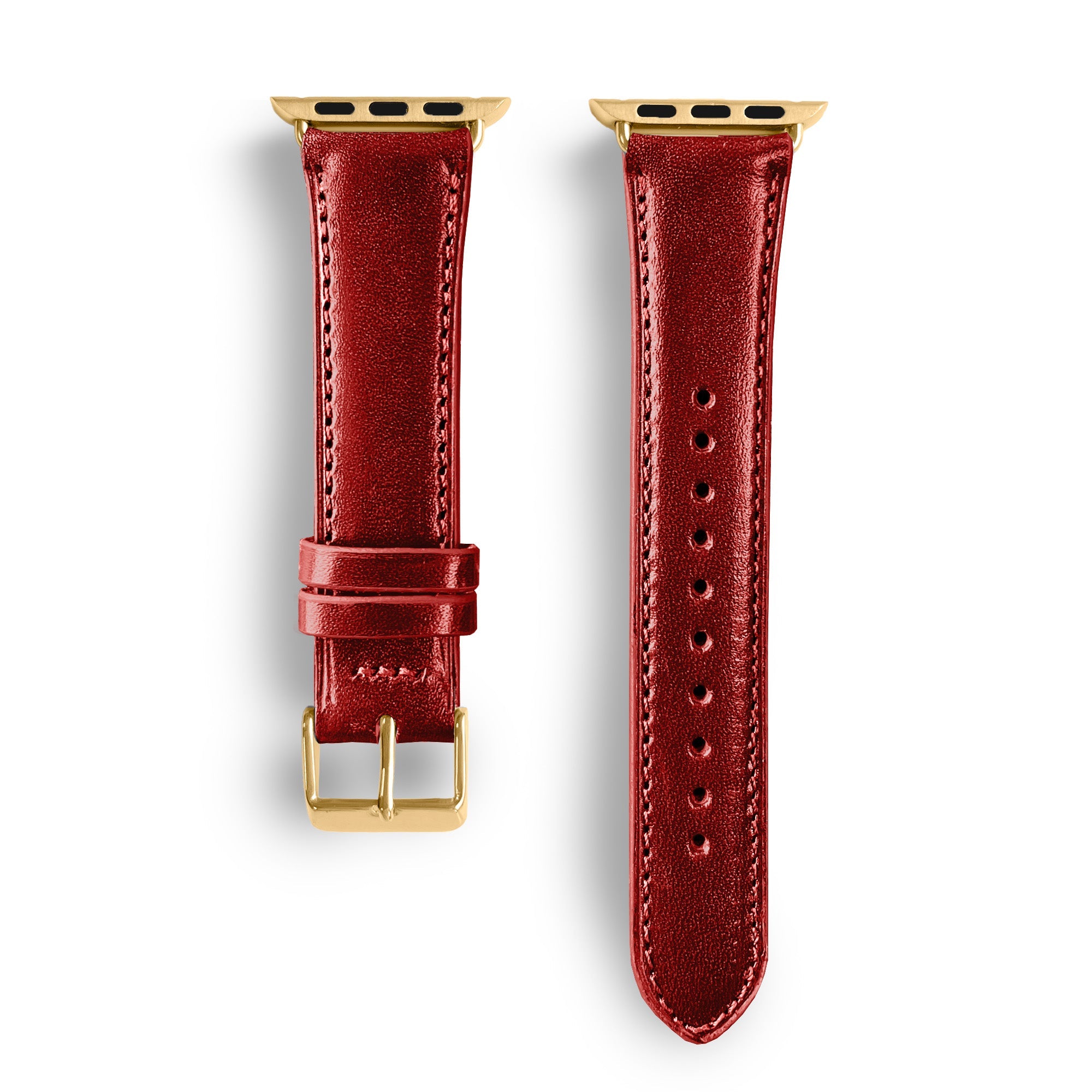 Intemporel | Glattes Echtlederarmband