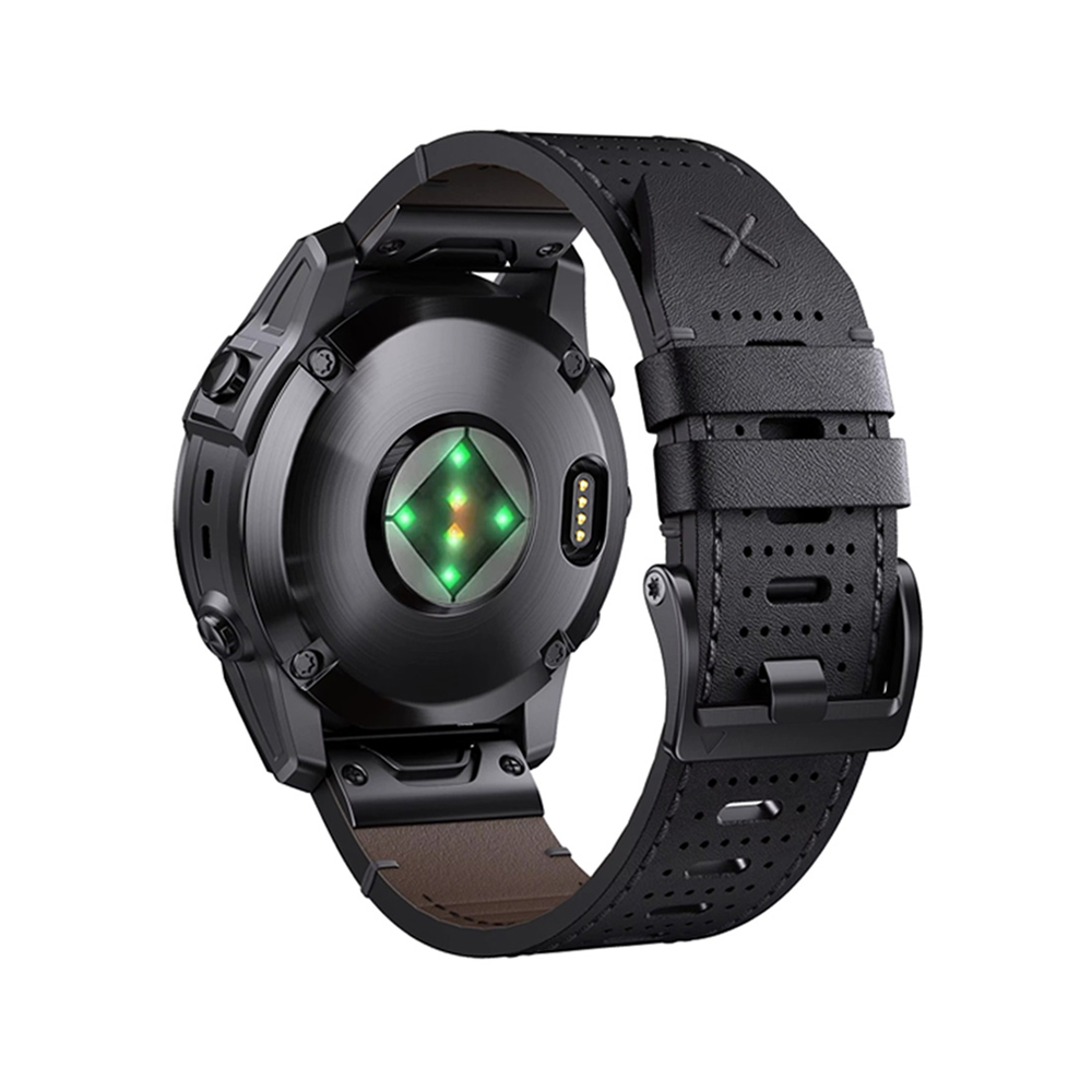 Quick-Fit Armband | 26mm (Performance-Leder) - Schwarz