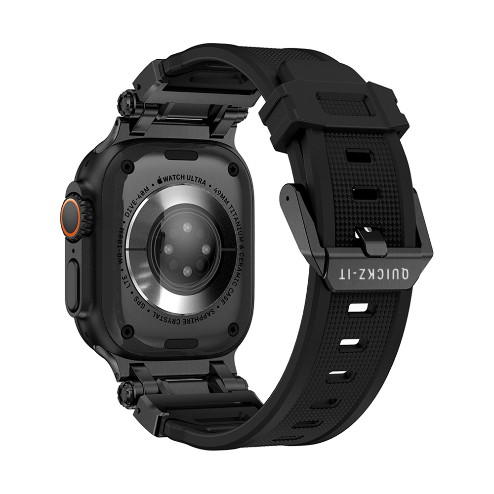 Aegis | Silikon & Titan Armband