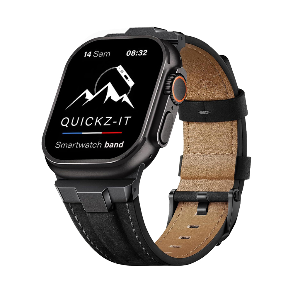 Legend | Leder & Titan Armband