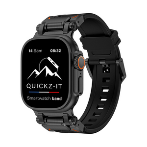 Aegis | Silikon & Titan Armband