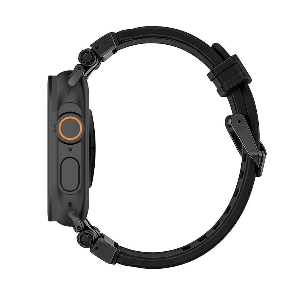 Aegis | Silikon & Titan Armband