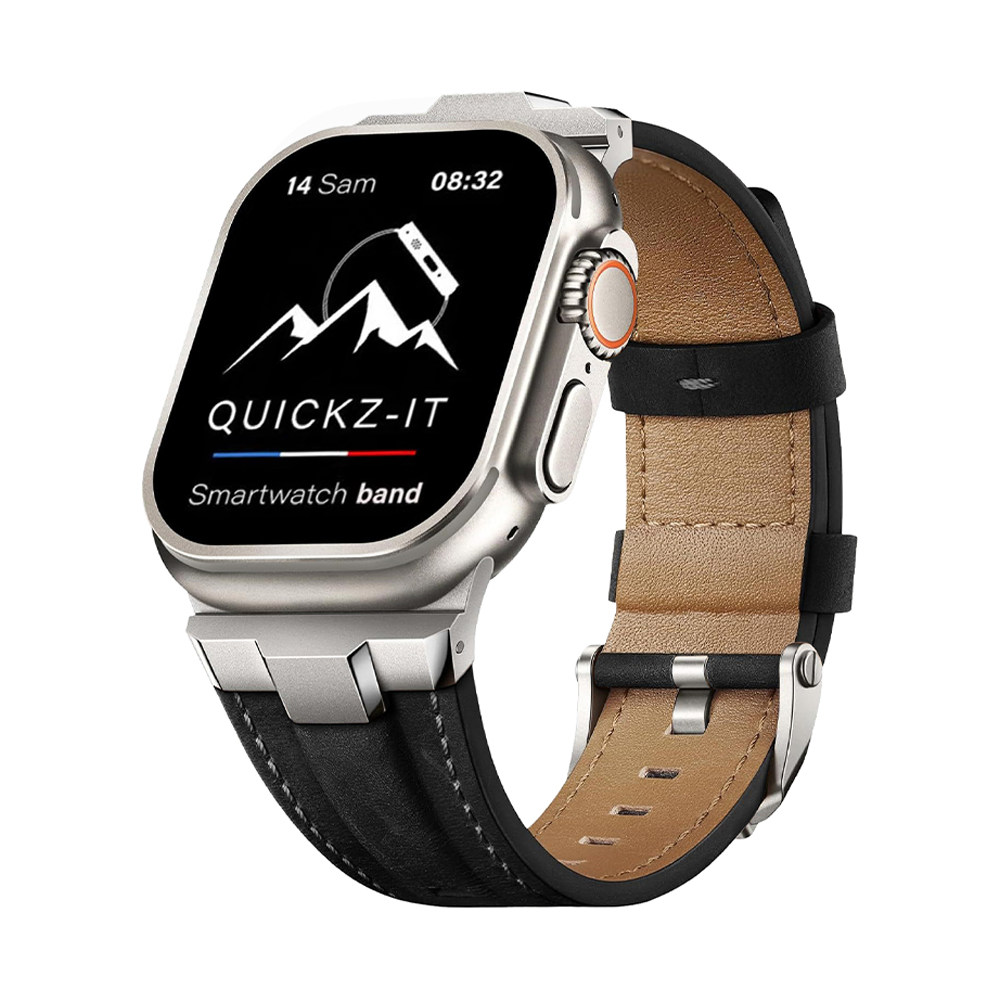 Legend | Leder & Titan Armband