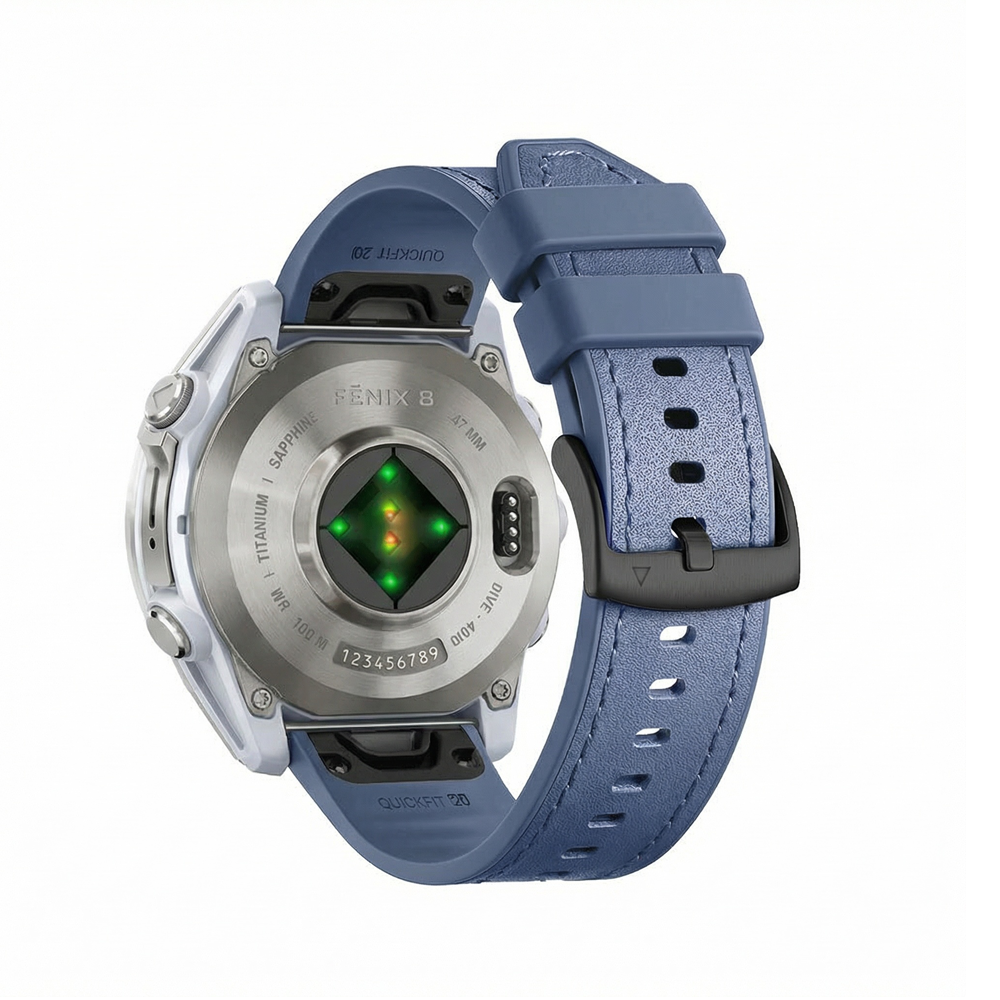 Quick-Fit Armband | 20mm (Hybrid-Leder) - 4 Farben