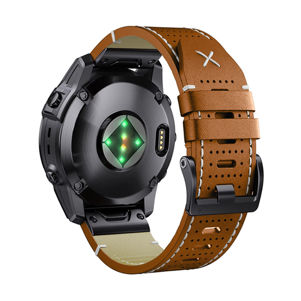 Quick-Fit Armband | 22mm (Performance-Leder) - Schwarz