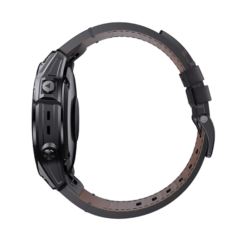 Quick-Fit Armband | 22mm (Performance-Leder) - Schwarz