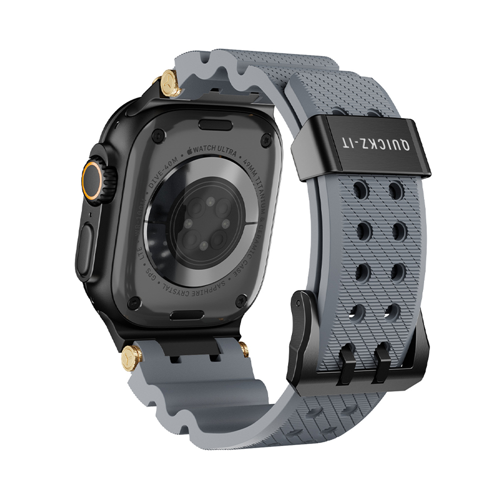 Graal | Silikonarmband & vergoldeter Edelstahl