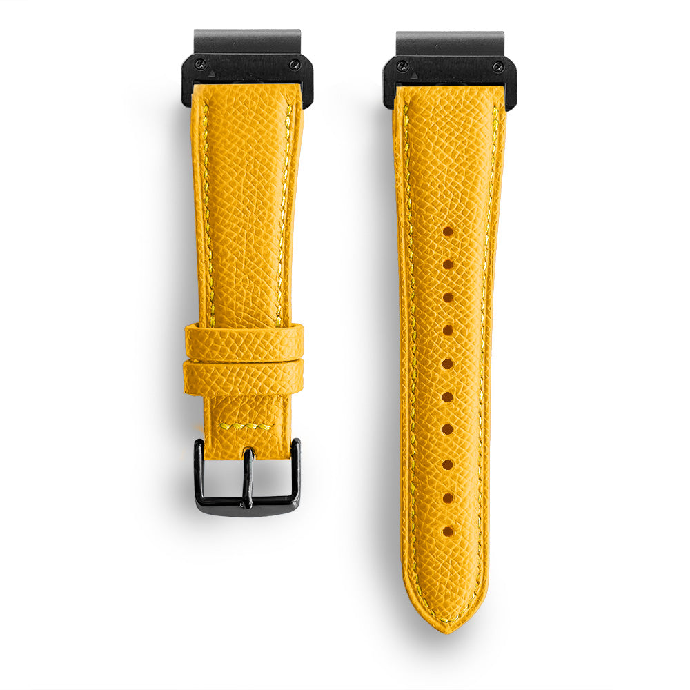 Chromatique - Quick-Fit Armband | 22mm (Genarbtes Echtleder)