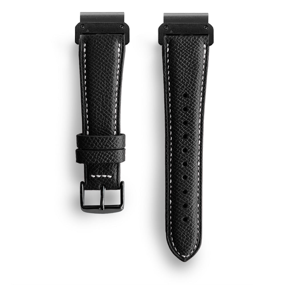 Chromatique - Quick-Fit Armband | 22mm (Genarbtes Echtleder)