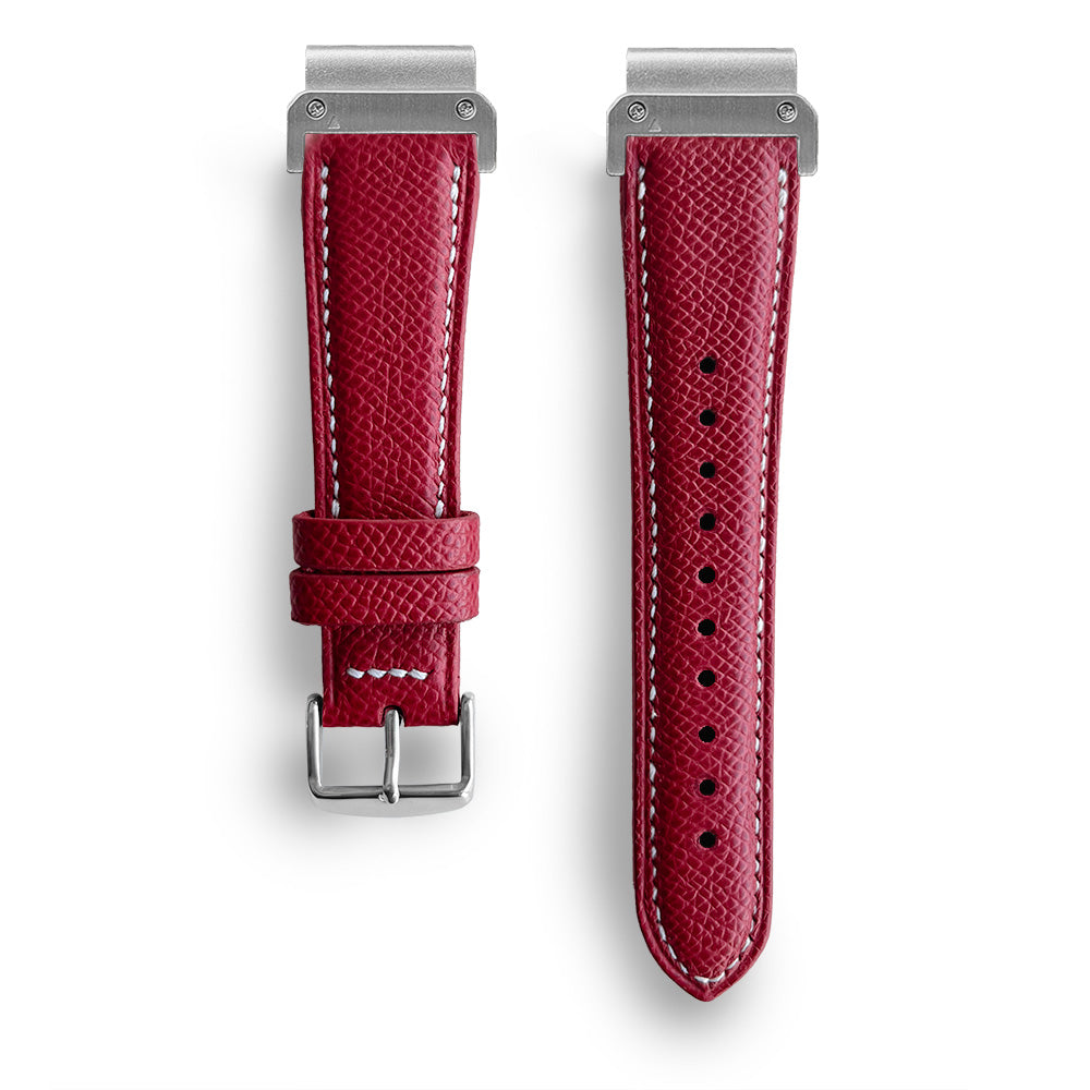 Chromatique - Quick-Fit Armband | 22mm (Genarbtes Echtleder)