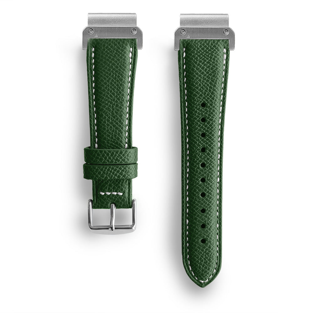 Chromatique - Quick-Fit Armband | 20mm (Genarbtes Echtleder)