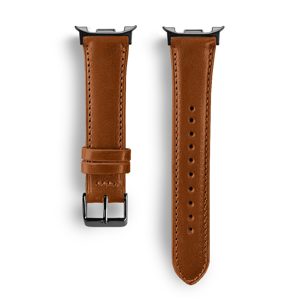 Intemporel - Samsung Armband | Galaxy Watch 8 (Glattes Echtleder)