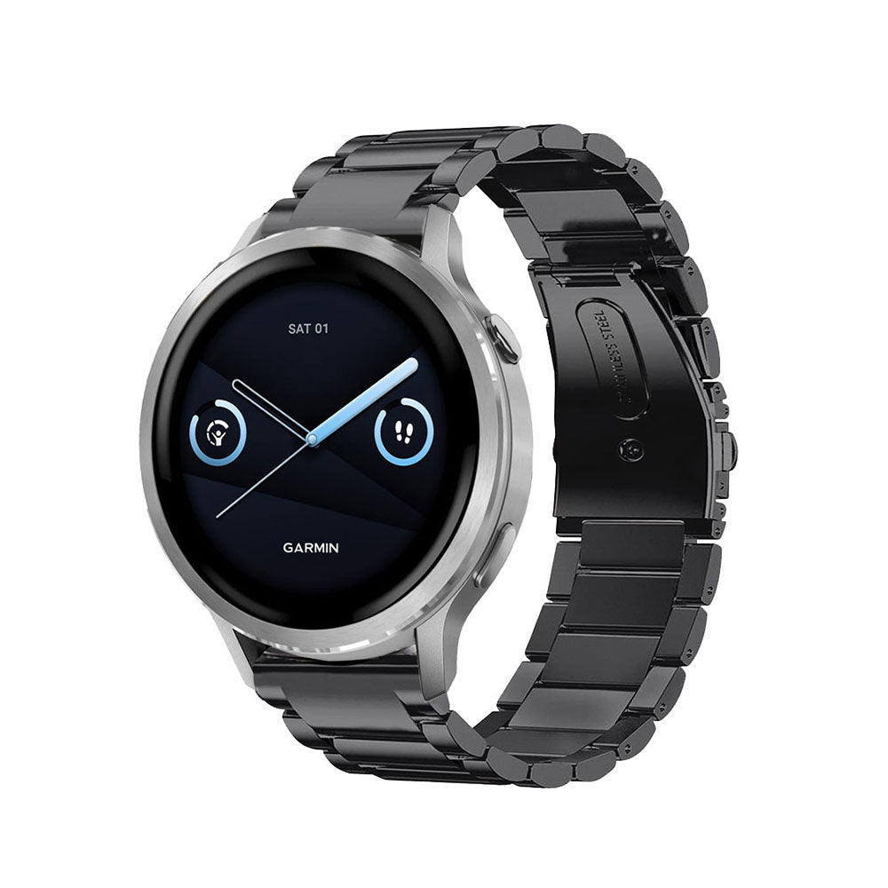 Quick-Release Armband | 20mm (Edelstahl-Glieder) - 3 Farben