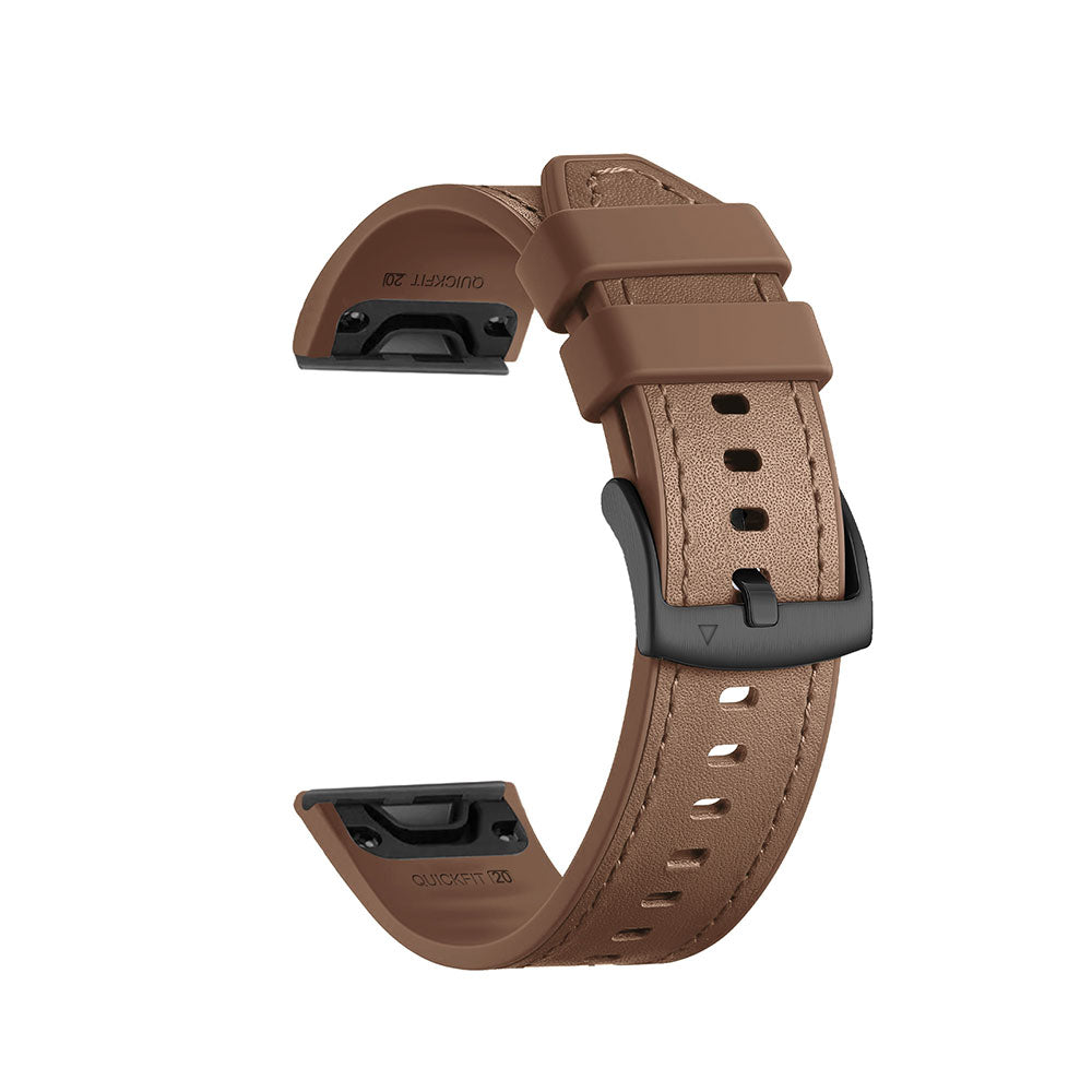 Quick-Fit Armband | 20mm (Hybrid-Leder) - 4 Farben