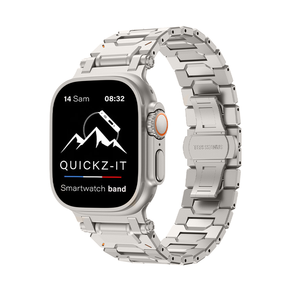 Bastion | Stahl & Titan Armband