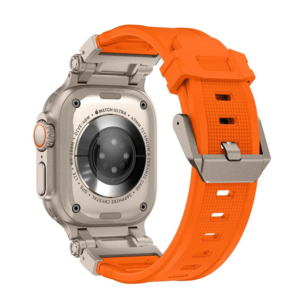 Aegis | Bracelet Silicone & Titane - quickz - it