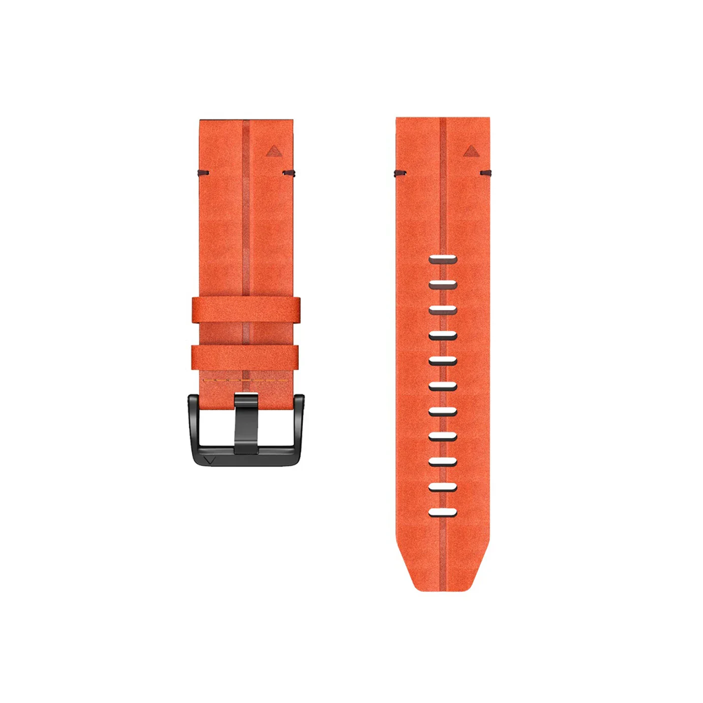 Quick-Fit Armband | 22mm (Echtleder & Titan) - 2 Farben