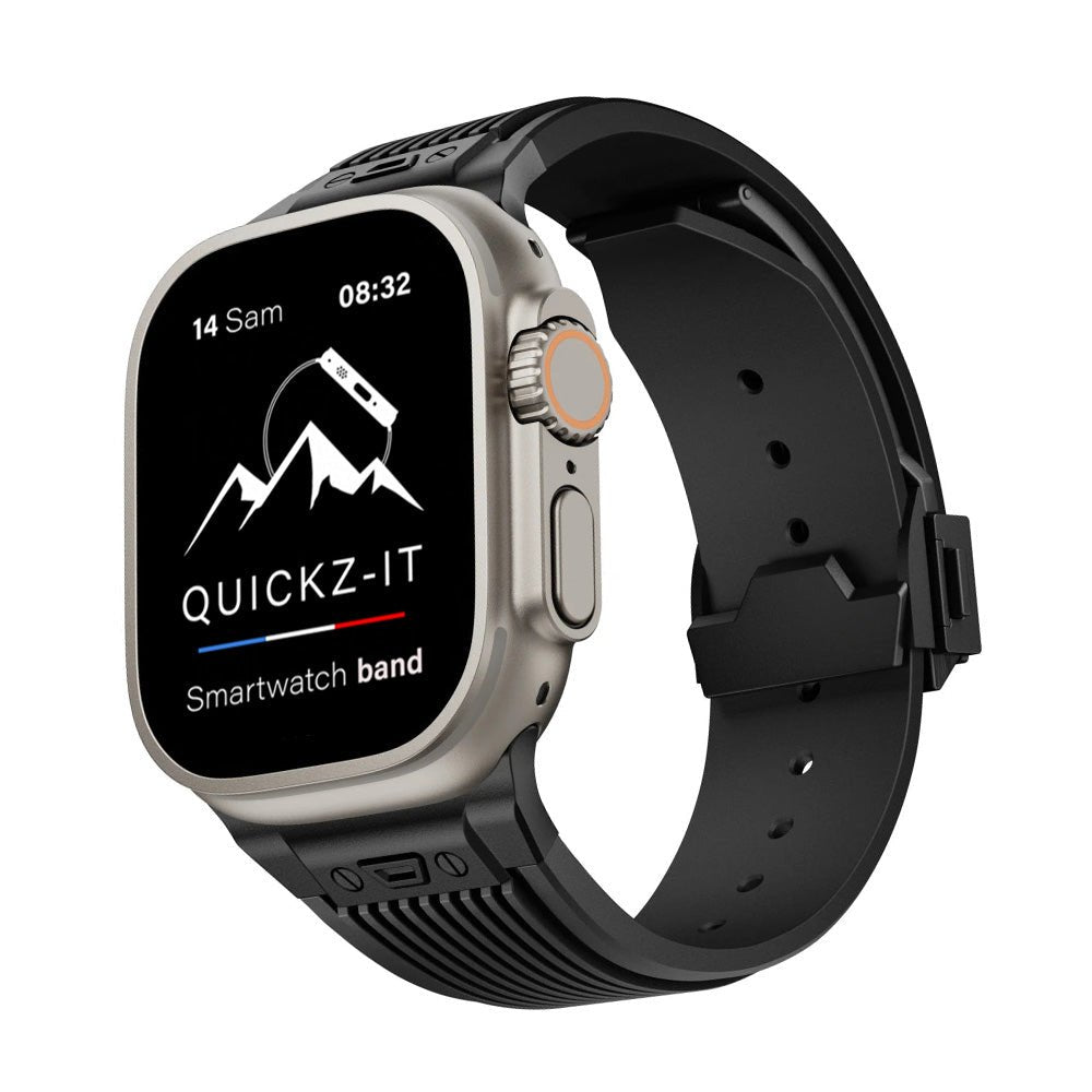 Elite | Bracelet Silicone & Titane - quickz - it