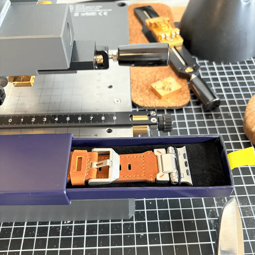 Eternel | Bracelet Cuir & Titane - quickz - it