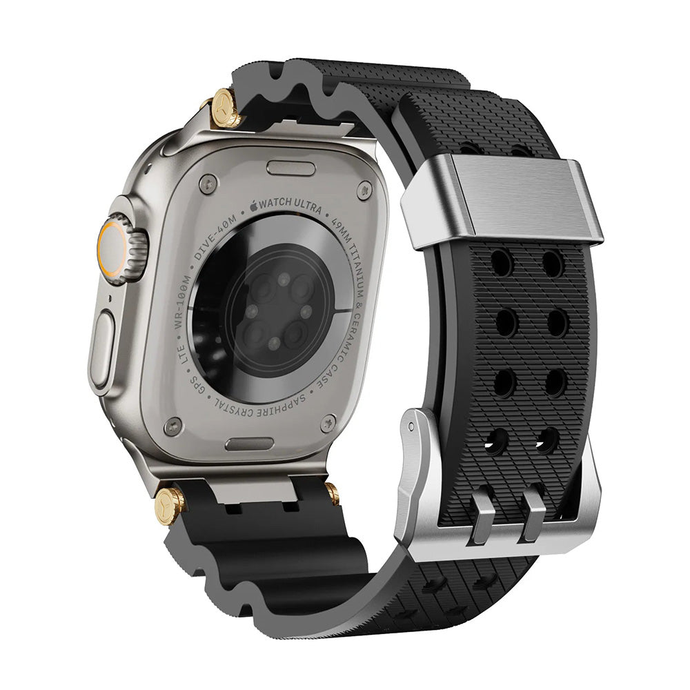 Graal | Bracelet Silicone & Plaqué Or - quickz - it