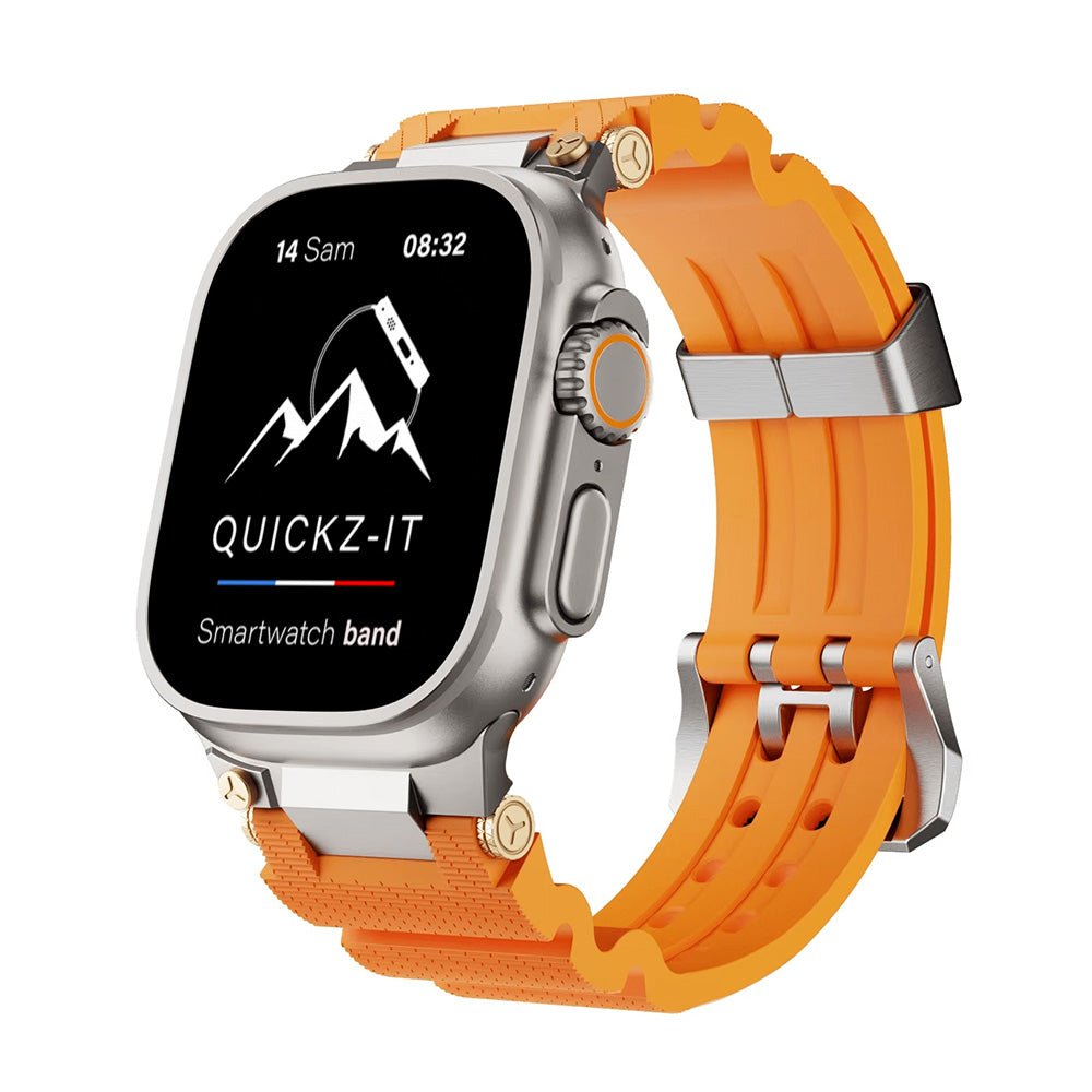 Graal | Bracelet Silicone & Plaqué Or - quickz - it