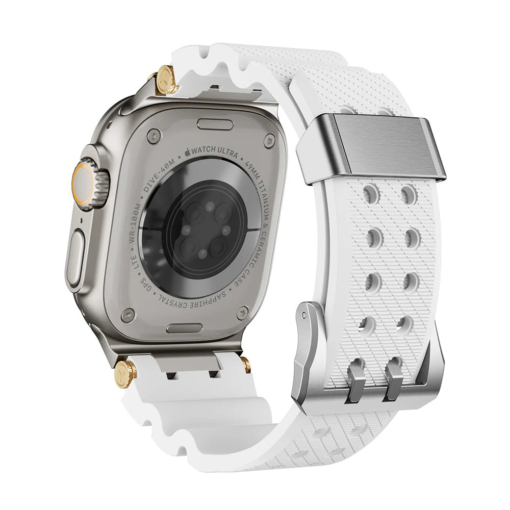 Graal | Bracelet Silicone & Plaqué Or - quickz - it